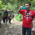 Chris has a drink, Working at Samsung, and Geumosan Mountain, Gumi, Gyeongsangbuk-do, Korea - 24th June 2012