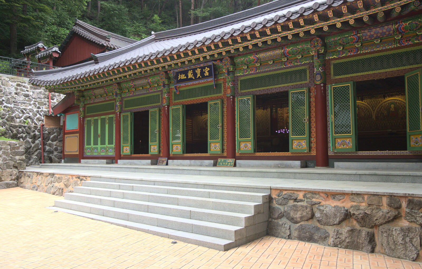 Yaksaam temple from Working at Samsung, and Geumosan Mountain, Gumi, Gyeongsangbuk-do, Korea - 24th June 2012