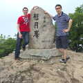 Chris and Hyosoo at the top of Geumosan Mountain, Working at Samsung, and Geumosan Mountain, Gumi, Gyeongsangbuk-do, Korea - 24th June 2012