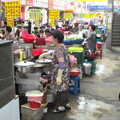 The 'food corridor', Seomun Market, Daegu, South Korea - 1st July 2012