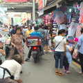Someone rides a moped around, Seomun Market, Daegu, South Korea - 1st July 2012