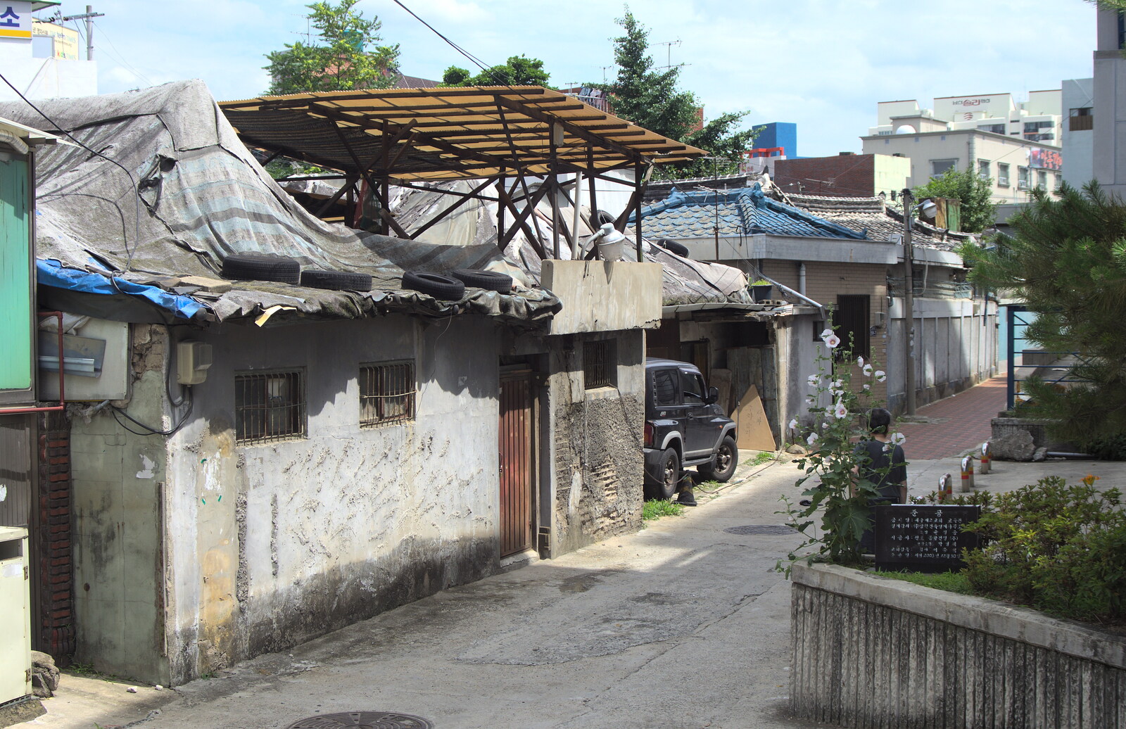 Side-street shack from Seomun Market, Daegu, South Korea - 1st July 2012