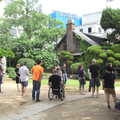 A tour group mills around, Seomun Market, Daegu, South Korea - 1st July 2012