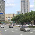 Daegu expressway and the Hyundai department store, Seomun Market, Daegu, South Korea - 1st July 2012