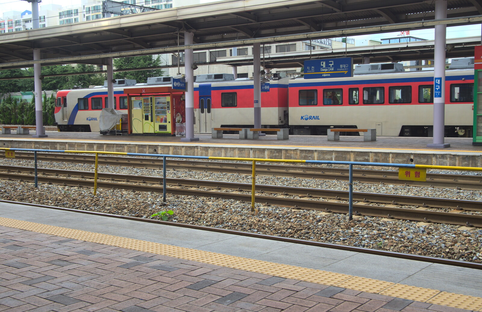 A suburban K-Rail train from Seomun Market, Daegu, South Korea - 1st July 2012