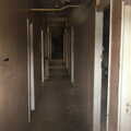 Derelict corridor in Hut 2, TouchType does Bletchley Park, Bletchley, Bedfordshire - 20th July 2012