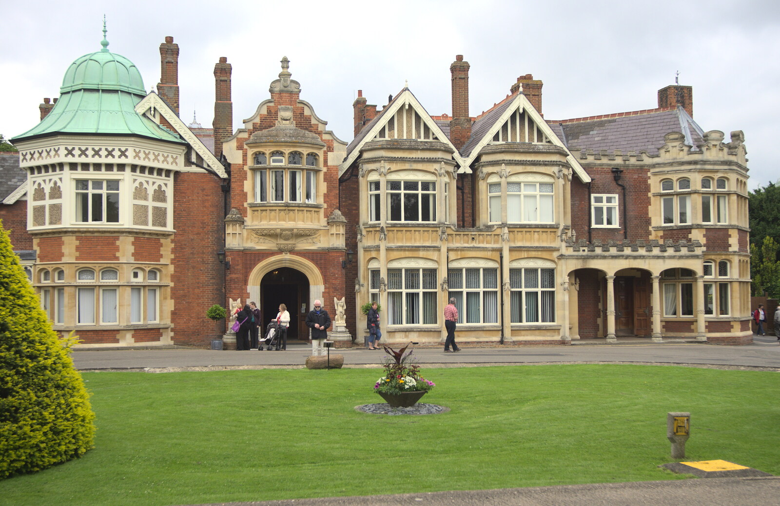 Bletchley Park Manor from TouchType does Bletchley Park, Bletchley, Bedfordshire - 20th July 2012