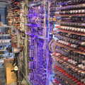 Racks of valves and wires, TouchType does Bletchley Park, Bletchley, Bedfordshire - 20th July 2012