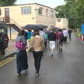 Touchtype walks about in the rain, TouchType does Bletchley Park, Bletchley, Bedfordshire - 20th July 2012