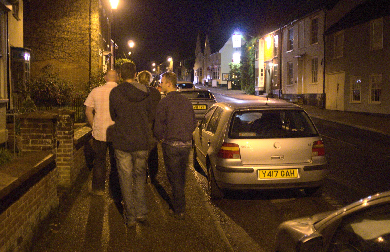 On The Street, literally from Stick Game at the Cross Keys, Redgrave, Suffolk - 20th July 2012