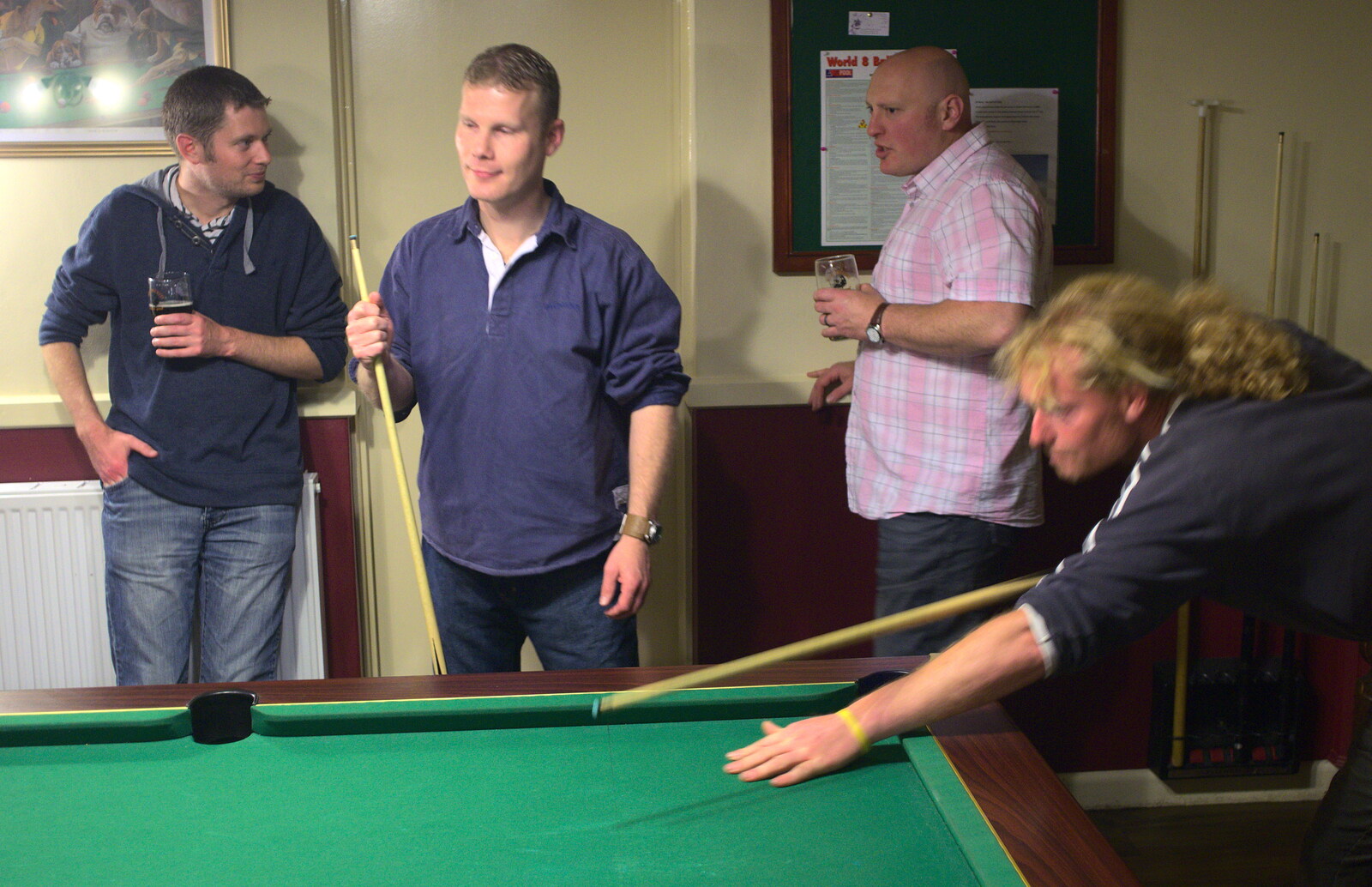 Wavy has a go from Stick Game at the Cross Keys, Redgrave, Suffolk - 20th July 2012