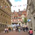 Princes Street in Ipswich, looking up to Cornhill, Stick Game at the Cross Keys, Redgrave, Suffolk - 20th July 2012