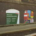 New flags cover on the arches near Commercial Road, TouchType Office Life, Linton House, Union Street, Southwark - 25th July 2012