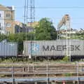 A stopped goods train, TouchType Office Life, Linton House, Union Street, Southwark - 25th July 2012