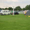 Tent City on Coldham's Common, and another van, The Cambridge Folk Festival, Cherry Hinton, Cambridge - 28th July 2012