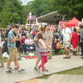 More crowds, The Cambridge Folk Festival, Cherry Hinton, Cambridge - 28th July 2012
