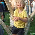 Fred's up a tree, The Cambridge Folk Festival, Cherry Hinton, Cambridge - 28th July 2012