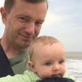 Nosher and Harry, Camping by the Seaside, Cliff House, Dunwich, Suffolk - 15th August 2012
