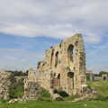 Another view of Dunwich Abbey, Camping by the Seaside, Cliff House, Dunwich, Suffolk - 15th August 2012