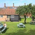 The Dunwich Ship's beer garden, Camping by the Seaside, Cliff House, Dunwich, Suffolk - 15th August 2012