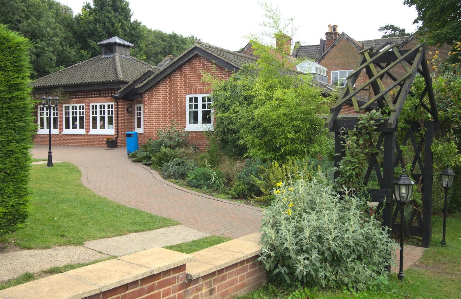 Dower House's Club House, from Camping at Dower House, West Harling, Norfolk - 1st September 2012