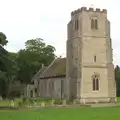 All Saints Church, West Harling, Camping at Dower House, West Harling, Norfolk - 1st September 2012