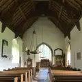 The nave of West Harling All Saints, Camping at Dower House, West Harling, Norfolk - 1st September 2012