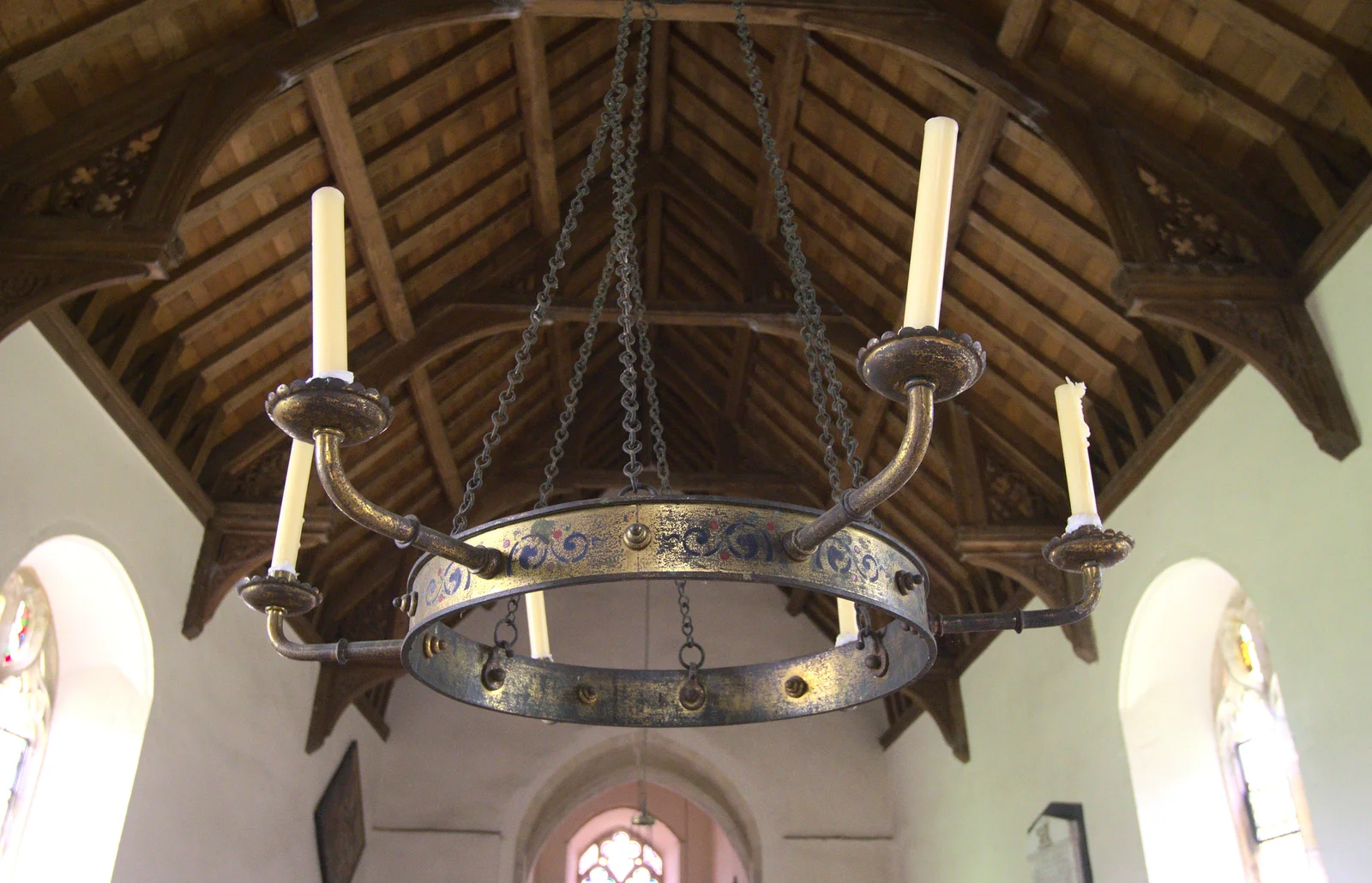 An old candelabra, from Camping at Dower House, West Harling, Norfolk - 1st September 2012