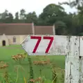 Route 77 - not quite the same as Route 66, Camping at Dower House, West Harling, Norfolk - 1st September 2012