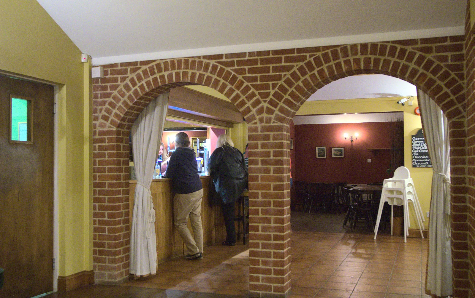 The clubhouse bar, from Camping at Dower House, West Harling, Norfolk - 1st September 2012