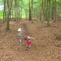 We're back in the woods, Camping at Dower House, West Harling, Norfolk - 1st September 2012