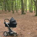 Harry's buggy is alone in the woods, Camping at Dower House, West Harling, Norfolk - 1st September 2012