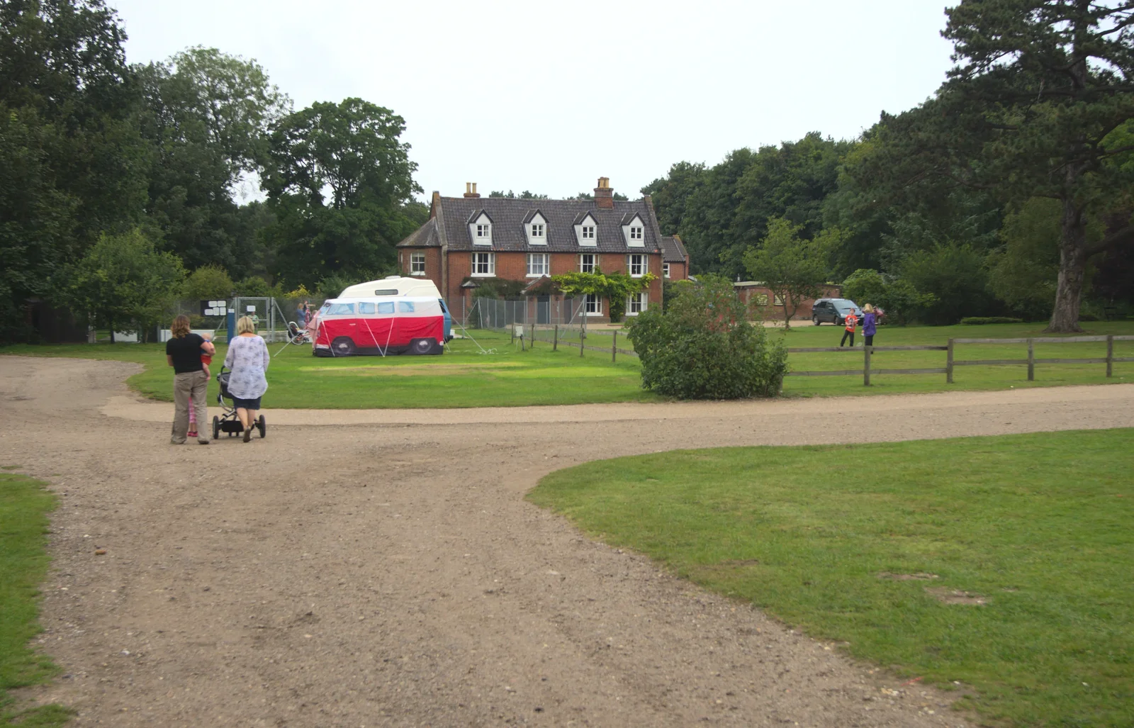 The Dower House, from Camping at Dower House, West Harling, Norfolk - 1st September 2012