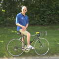 The BSCC does Matthew's Church Bike Ride, Suffolk - 8th September 2012, DH - Mr. Shades - sits on his bike