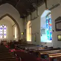 The nave of St. Peter's, Palgrave, The BSCC does Matthew's Church Bike Ride, Suffolk - 8th September 2012