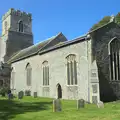 Oakley's Church of St. Nicholas, The BSCC does Matthew's Church Bike Ride, Suffolk - 8th September 2012