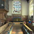 The BSCC does Matthew's Church Bike Ride, Suffolk - 8th September 2012, Inside St. Nicholas, Oakley