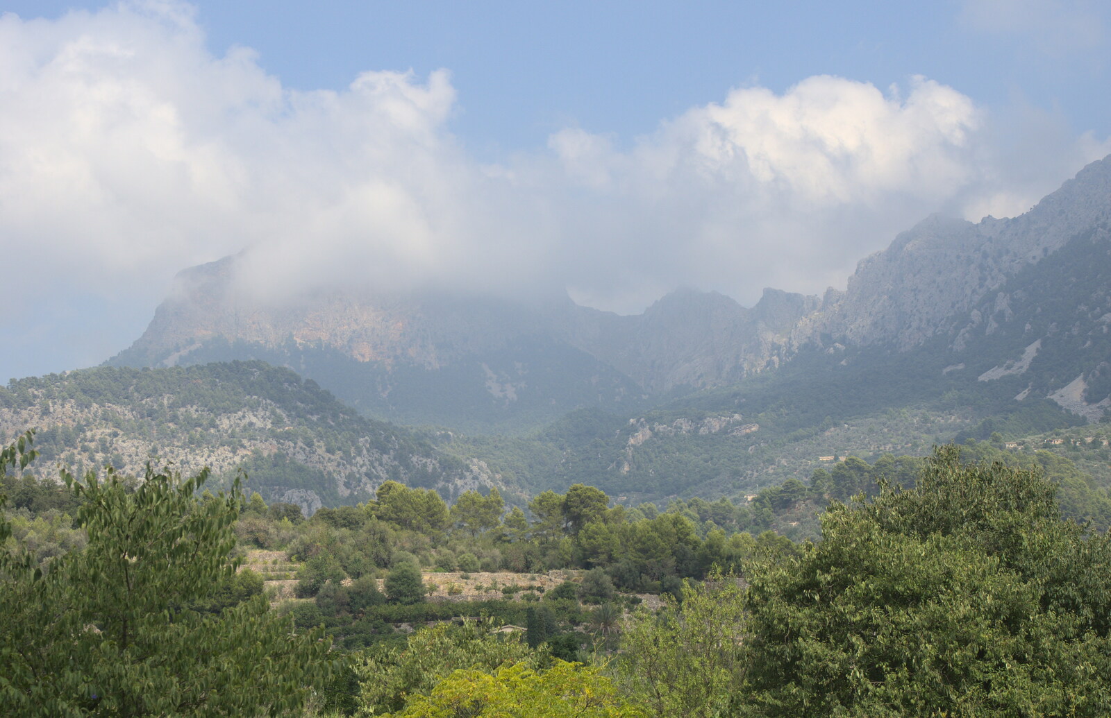 Another view of the mountains from A Trip to Sóller, Mallorca, Spain - 8th-14th September 2012