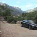 The hire car, and the drive that's only 5cm wider, A Few Hours in Valdemossa, Mallorca, Spain - 13th September 2012