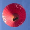 BSCC Tapas at the Queen's Head, and Some Balloons, Eye, Suffolk - 25th September 2012, The Virgin balloon flies over