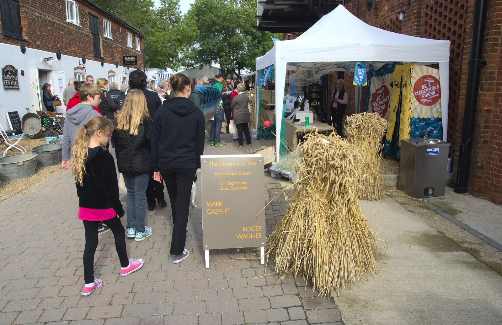 Sheafs of wheat, from The Aldeburgh Food Festival, Aldeburgh, Suffolk - 30th September 2012