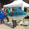 A Greenpeace dude in a tuna suit, The Aldeburgh Food Festival, Aldeburgh, Suffolk - 30th September 2012