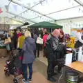 In the food tent, The Aldeburgh Food Festival, Aldeburgh, Suffolk - 30th September 2012