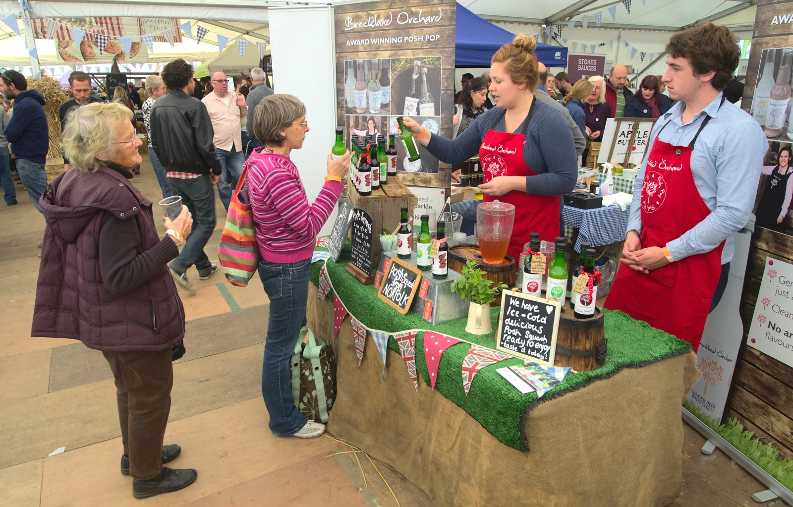 More produce stalls, from The Aldeburgh Food Festival, Aldeburgh, Suffolk - 30th September 2012