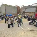 Round the back of the maltings, The Aldeburgh Food Festival, Aldeburgh, Suffolk - 30th September 2012