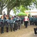 A group of stripey schoolkids do some singing, The Aldeburgh Food Festival, Aldeburgh, Suffolk - 30th September 2012