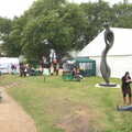 Sculpture in the grounds, The Aldeburgh Food Festival, Aldeburgh, Suffolk - 30th September 2012