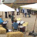 A schoolboy band plays outside, The Aldeburgh Food Festival, Aldeburgh, Suffolk - 30th September 2012