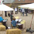 A schoolboy band plays outside, The Aldeburgh Food Festival, Aldeburgh, Suffolk - 30th September 2012