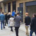 TouchType in Flatiron Yard, A TouchType Office Fire Drill, Southwark Bridge Road, London - 6th October 2012